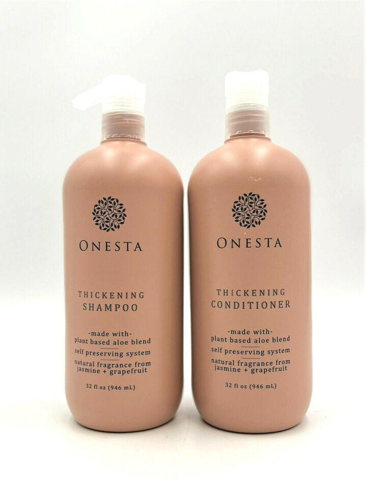 Onesta Thickening Shampoo & Conditioner Plant Based Aloe Blend 32 oz - $79.15