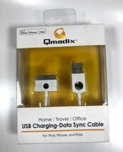Qmadix Ricarica USB Cavo per Sincronizzazione Dati Apple Ipod, IPAD E IP... - $7.91