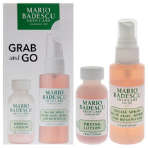 Grab and Go Kit by Mario Badescu for Women - 2 Pc 1oz Drying Lotion, 2oz... - $411.18 MXN