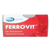 FERROVIT Iron Supplement 5X 10&#39;s For Pregnant Women Iron Deficiency Remedies - £19.73 GBP