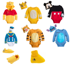 Disney Store Baby Bodysuit Costume Shoes Pooh Simba Donald Mickey Tigger - £19.60 GBP+