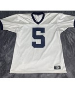 Mens Medium Penn State OT Sports football jersey vintage USA #5 White Ou... - $38.00