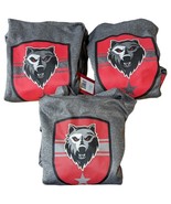 Kids Athletic Sports Hoodie Wolf Sweatshirt Youth Size Large Gray Wolves... - $64.26