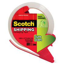 3M Scotch 1.88 in. W X 38.2 in. L Packaging Tape with Dispenser - $10.95