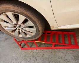 2pcs Car Lift Service Ramps for Vehicle Auto Truck Garage Repair Steel Frame - £133.71 GBP