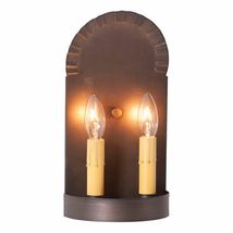 2 Light Sconce Light in Kettle Black image 2