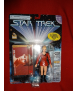 STAR TREK action figures YEOMAN JANICE RAND + Captain Kirk in Casual Attire - £11.71 GBP