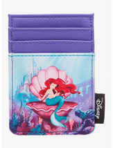 Loungefly Disney The Little Mermaid Ariel Shell Cardholder - $20.00