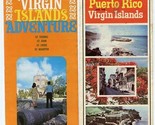 Puerto Rico &amp; Virgin Islands Tour Brochures 1969 St Thomas St John St Cr... - $17.82