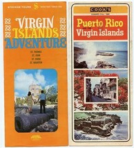 Puerto Rico &amp; Virgin Islands Tour Brochures 1969 St Thomas St John St Croix  - £14.01 GBP