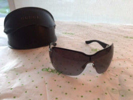 EUC GUCCI Rimless Sunglasses GG Sunglasses Gradient Blue Lenses 80mm-15mm-110mm - $247.50