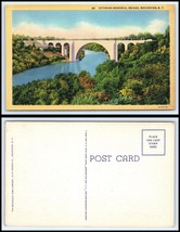 NEW YORK Postcard - Rochester, Veterans Memorial Bridge P15 - £3.10 GBP