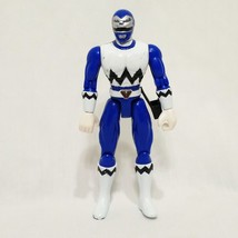 Blue Ranger Power Rangers Lost Galaxy Talking Bandai Action Figure 1998 5.5&quot; - £10.95 GBP