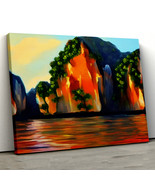 Railay West Thailand 16,Landscape Canvas Wall Art, Art Pri - £28.23 GBP+