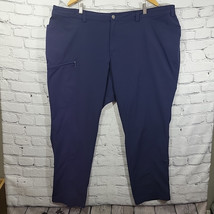 Duluth Trading Women Plus Size 26W Outdoor Hiking Blue Pants Ripstop Qui... - $24.74