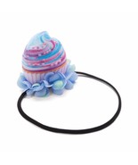 Cupcake Girls Headband Ice Cream Style Colorful Blue Party Favor Headwra... - £4.71 GBP