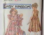 Simplicity 7550 Size KK 7 8 10 12 Daisy Kingdom Dress &amp; Doll Dress Uncut - $9.89