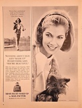 Max Factor - HI-FI Fluid Make Up &quot;Your Beautiful&quot; 1964 Print Ad - $11.88