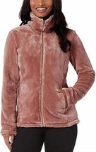 32 Degrees Women&#39;s Plush Luxe Fur Super Soft Outwear Jacket S, Deep Blush - £34.91 GBP