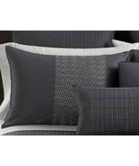 Hotel Collection SET of 2 Skyscraper Standard Pillow Shams Embroidered G... - £20.07 GBP