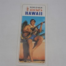 Vintage Slim Holt&#39;s Hawaii Map &amp; Brochure 1960&#39;s - $46.98