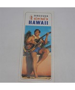 Vintage Slim Holt&#39;s Hawaii Map &amp; Brochure 1960&#39;s - £36.79 GBP
