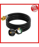 Reliable 6ft Propane Hose Converter with Gas Level Gauge - Perfect for G... - $42.68 CAD