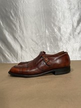 Mason Shoe Velvet Eez Brown Leather Dress Shoes Men’s Size 10 B - £23.30 GBP