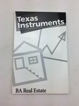 Texas Instruments BA Real Estate User Guide Manual - £15.62 GBP