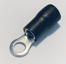 2 Black Per Insulated Crimp Ring Terminals. Size 12-10, 5.5-4S - $3.00