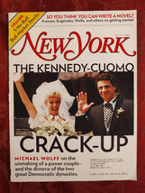 NEW YORK magazine July 21 2003 Kennedy Cuomo Crack Up Karen Finley Make Love - £12.73 GBP