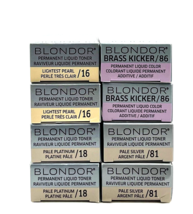 Wella Blondor Permanent Liquid Toner Or Brass Kicker  2 oz-Choose Yours - £14.38 GBP+