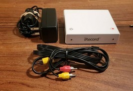 iRecord Personal Media Recorder Model #PMR-100 With Cords Tested Works! - $79.15