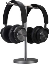 Double Headphones Stand Aluminum Alloy Desk 3 Headsets Holder Supporting... - £44.99 GBP