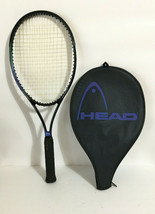 Head Graphite Radial Oversize Double Power Wedge Tennis Racket 4 5/8 SL 5 Cover - £31.65 GBP