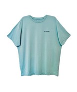 Columbia Sportswear Mens XL Seafoam Green Omni Shade Short Sleeve Soft T... - €11,15 EUR