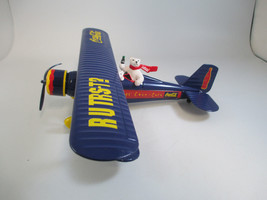 Coca-Cola ERTL Die-Cast Biplane Model Polar Bears Blue Vintage - $24.75