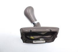 08-11 MERCEDES-BENZ C300 A/T SHIFT KNOB W/ SHIFTER BOOT BROWN Q7557 image 8