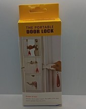 The Original Portable Door Lock, Travel Lock, Added Security, Open Box, New - £11.85 GBP