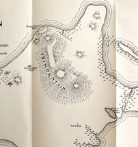 Map Shawmut Trimountain c1630 Boston 1925 Historical Massachusetts DWX3A - £54.82 GBP