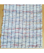 New Multicolor Loomed Woven Rag Rug 54 x 22 inches Machine Washable USA ... - £37.15 GBP