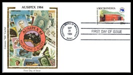 1984 Micronesia Colorano Fdc Cover - Ausipex &#39;84 Melbourne Q4 - £2.37 GBP
