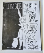 Bob&#39;s Burgers “Slumber Party” Original Script  Signed by artist Frank Forte - $233.75