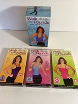 Walk Away the Pounds: Leslie Sansone Set of Three VHS Tapes 1, 2, 3 Miles - £7.23 GBP