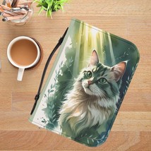 Majestic Cat Bible Cover, Cat Lover Gift, Religious Accessories, Customi... - €17,48 EUR