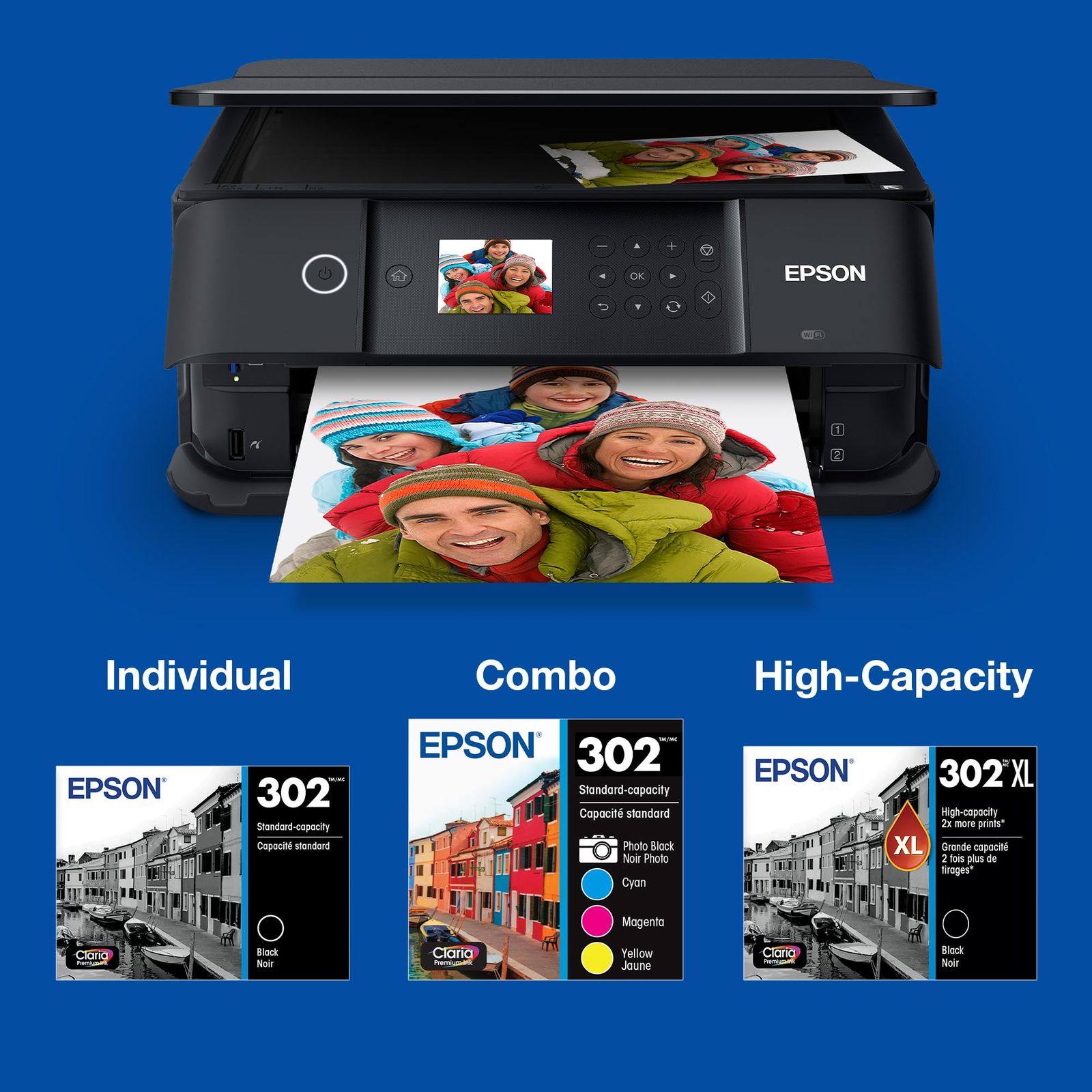 EPSON 302 Claria Premium Ink Standard Capacity Cyan Cartridge (T302220-S) Works  Item image 13