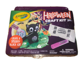 Crayola Halloween Black Cat Craft Kit, Model Magic, DIY Crafts for Kids,... - $5.78