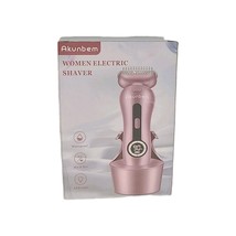 Akunbem Electric Shaver for Women, Legs, Bikini Trimmer - Pink - £22.20 GBP