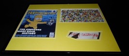 Nancy Cartwright Signed Framed 16x20 Photo Set JSA w/ Simpsons Universe Bart - £118.69 GBP