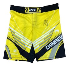 Khamzat Chimaev Signed Yellow UFC Fight Trunks PSA ITP - £205.23 GBP